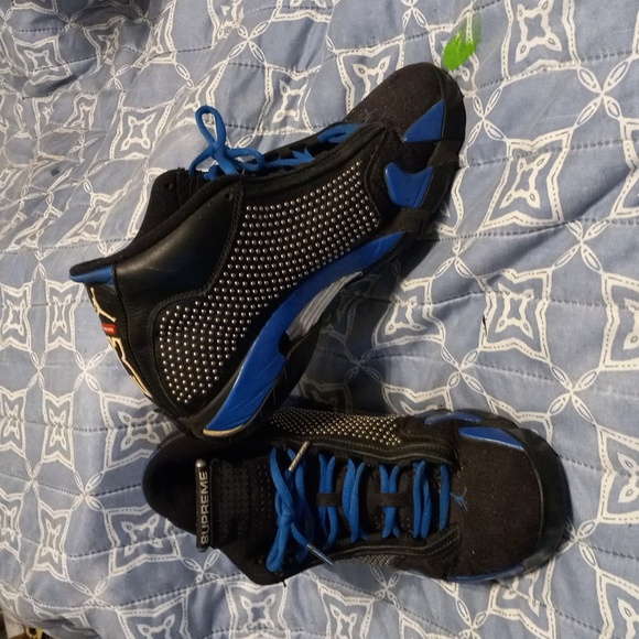 Supreme x NIKE AIR JORDAN 14 シュプリーム ナイキ エアジョーダン 14 27.5cm Supreme Nike Air Jordan 14 XIV Sneakers \u2013 Justin Reed